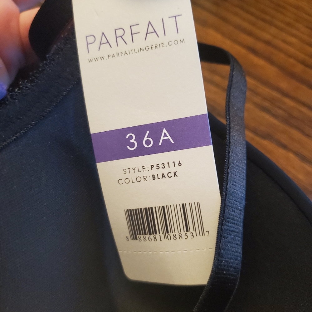NWT Parfait Matilda Black Lace Bra, 36A - Picture 7 of 9